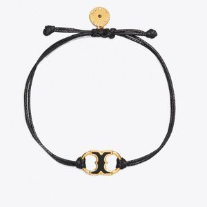 Tory Burch Embrace Ambition Bracelet on Card - BLACK